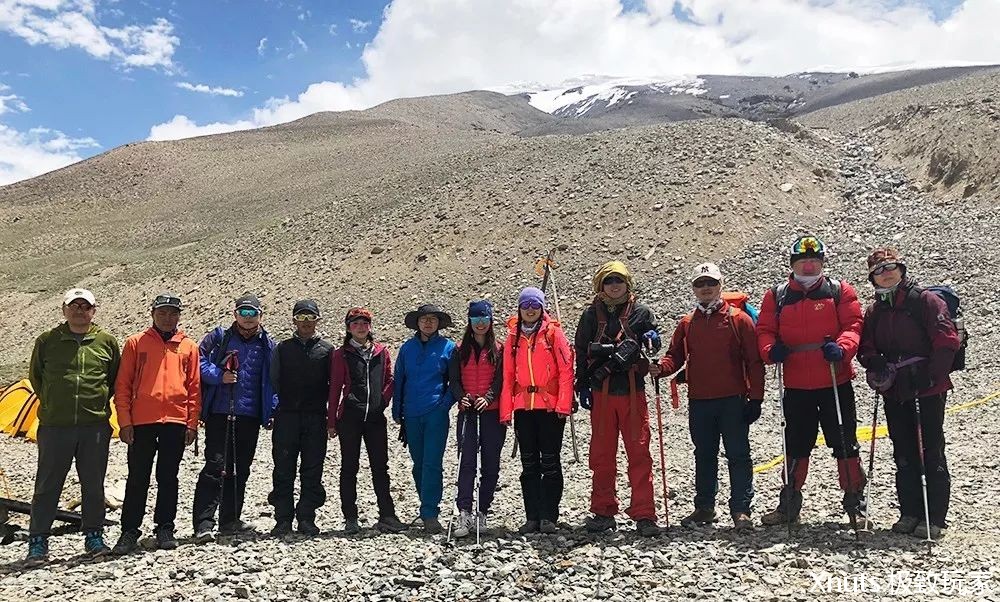 极致玩家摄制组与登山队友们